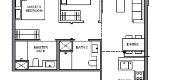 leedon-green-2-bedroom-floor-plan-b5-singapore